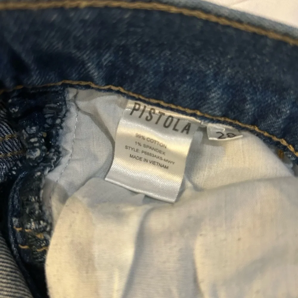 PISTOLA Charlie Side Zip Straight‎ Leg Jeans 28 - Picture 8 of 13